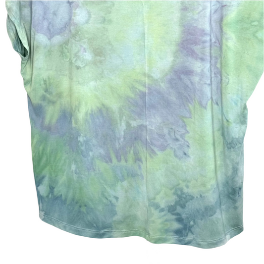 Tranquil Tide modal ice dyed geode v-neck t shirts x-large