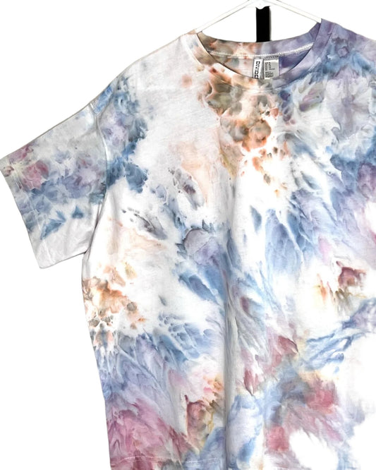 Tie dye cotton candy skies- XL- runs large