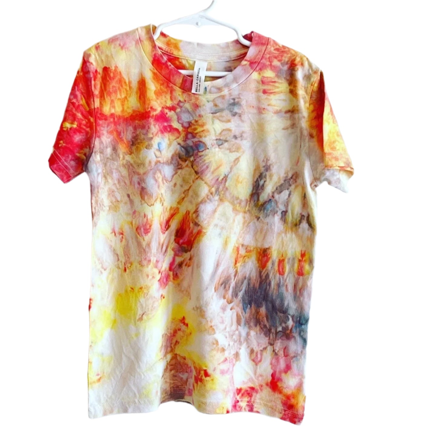 Fire walk with me- ice dyed- kids small