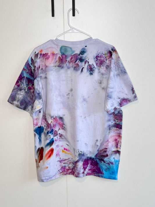 Black Cherry ice tie dye t shirt- large