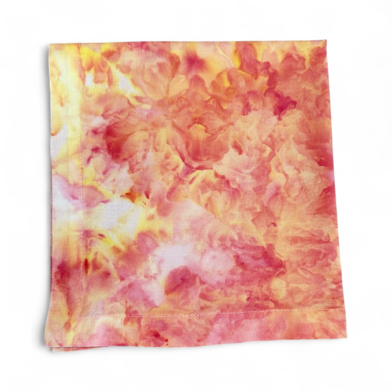 Multiple color options ice dyed - 4 dinner napkins