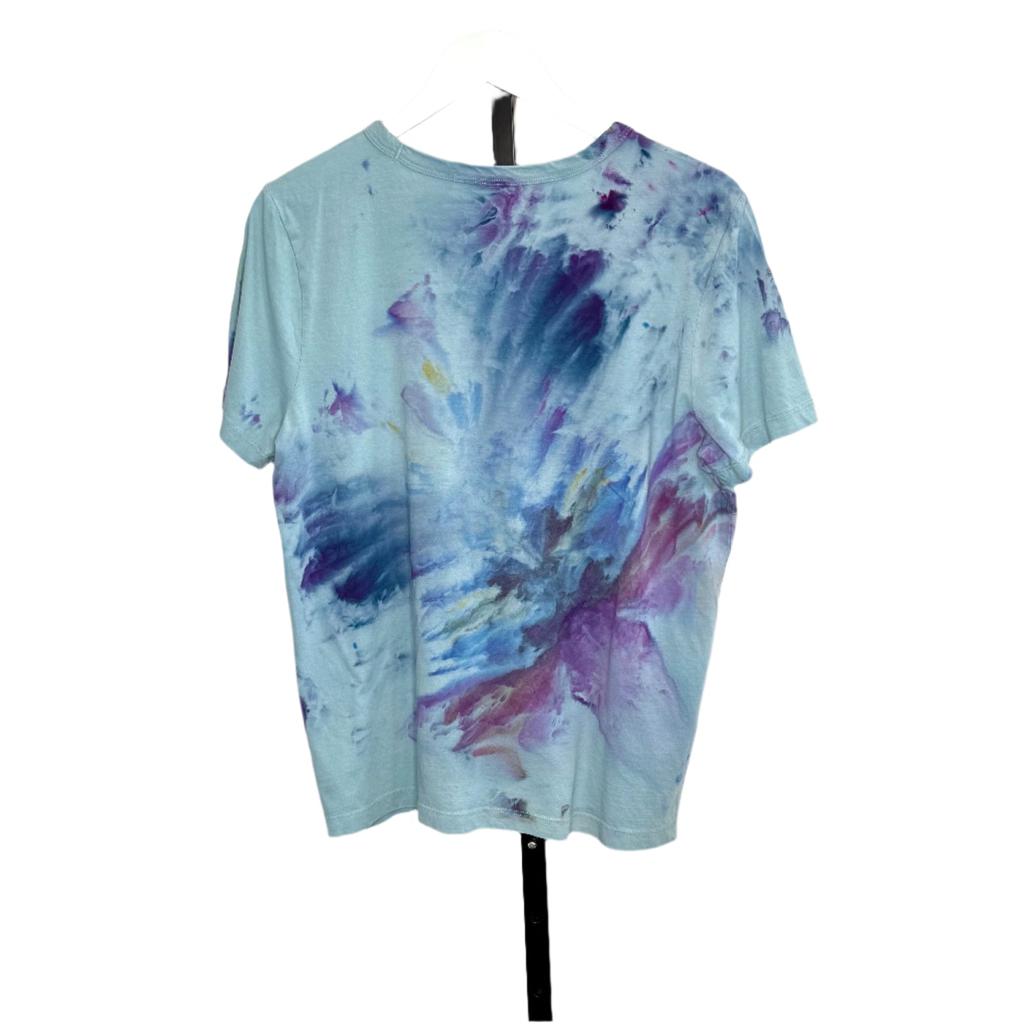 Cosmic Splash abstract ice dye t-shirt-Medium