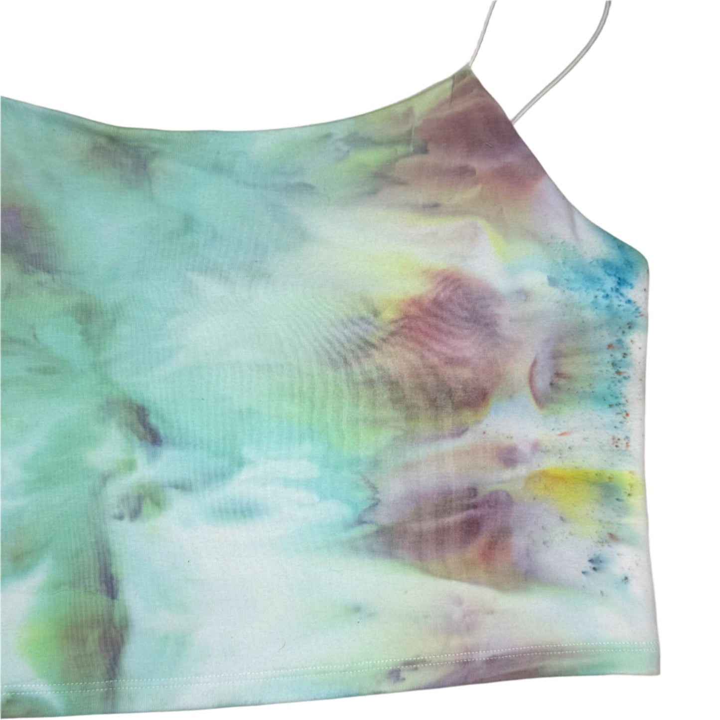 Alchemist ice dyed cropped cami tank top Xl