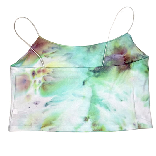 Alchemist ice dyed cropped cami tank top Xl