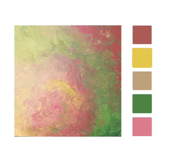 Fall foliage ice dyed long sleeve shirt- mens/ unisex- large