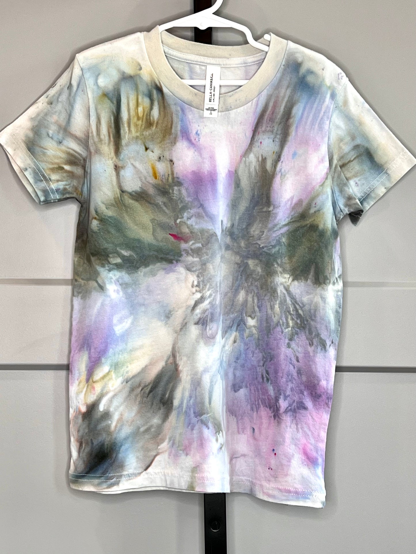 lilac dream tie dye kids unisex shirt small 6-8