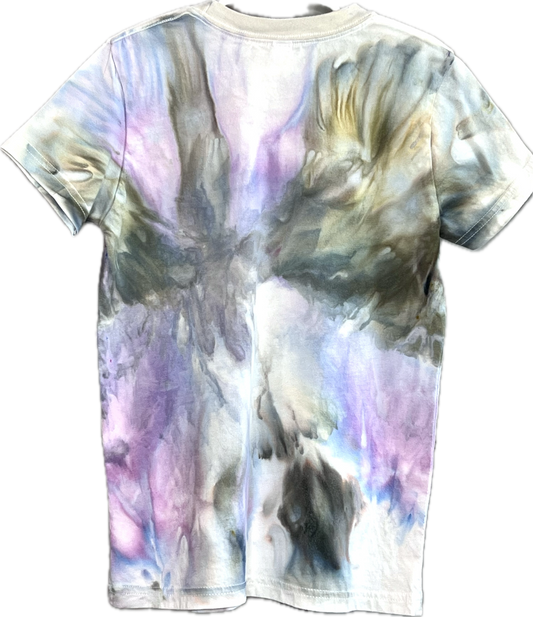 lilac dream tie dye kids unisex shirt small 6-8