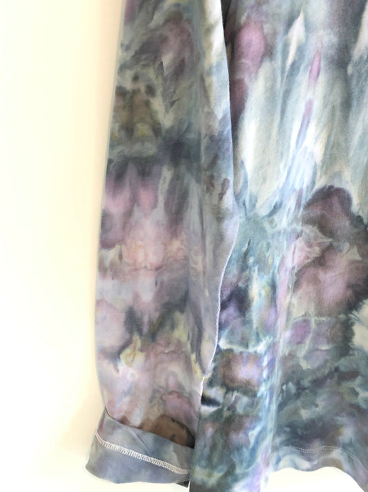 Iris ice dyed long sleeve t-shirt