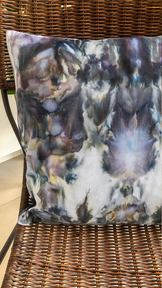 Tie dye throw pillow case- astral