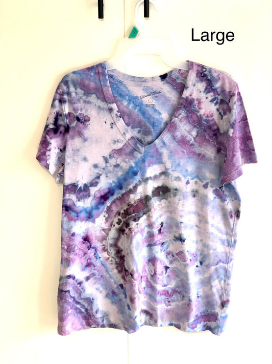 Light purple geode t-shirt