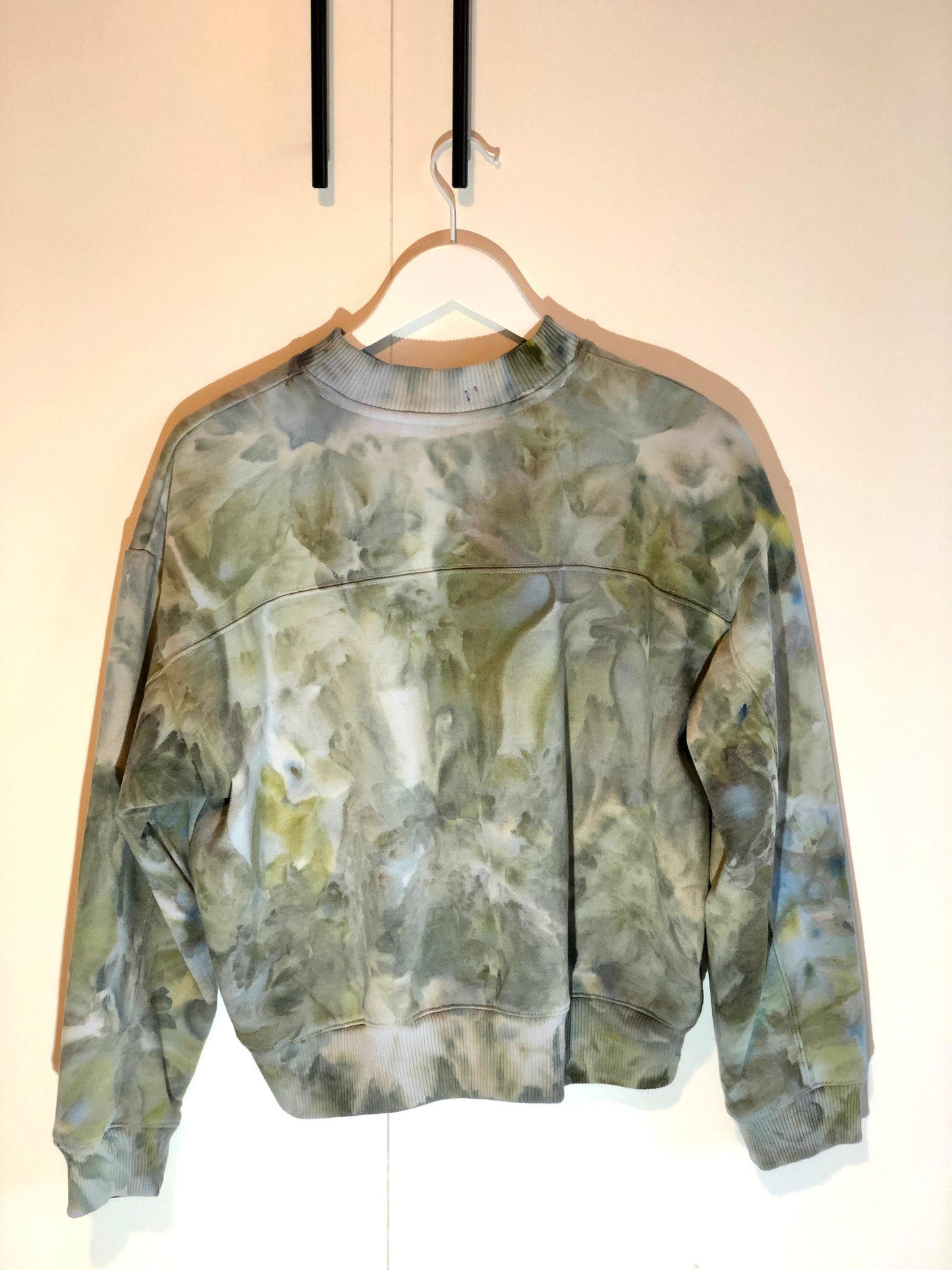 Maui green hand dyed sweatshirt