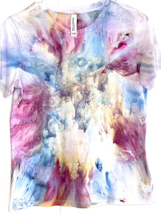 Tie dye cotton candy skies- small