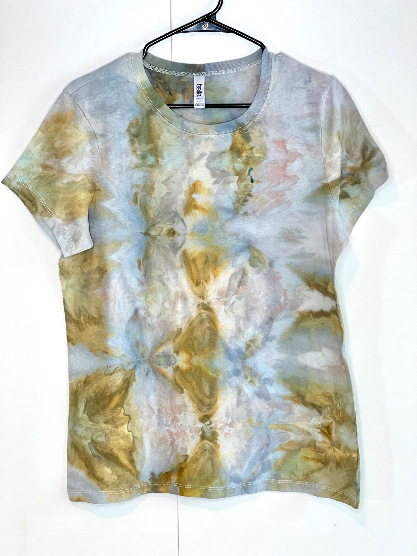 Ocean vibes tie dye tee shirt- Medium