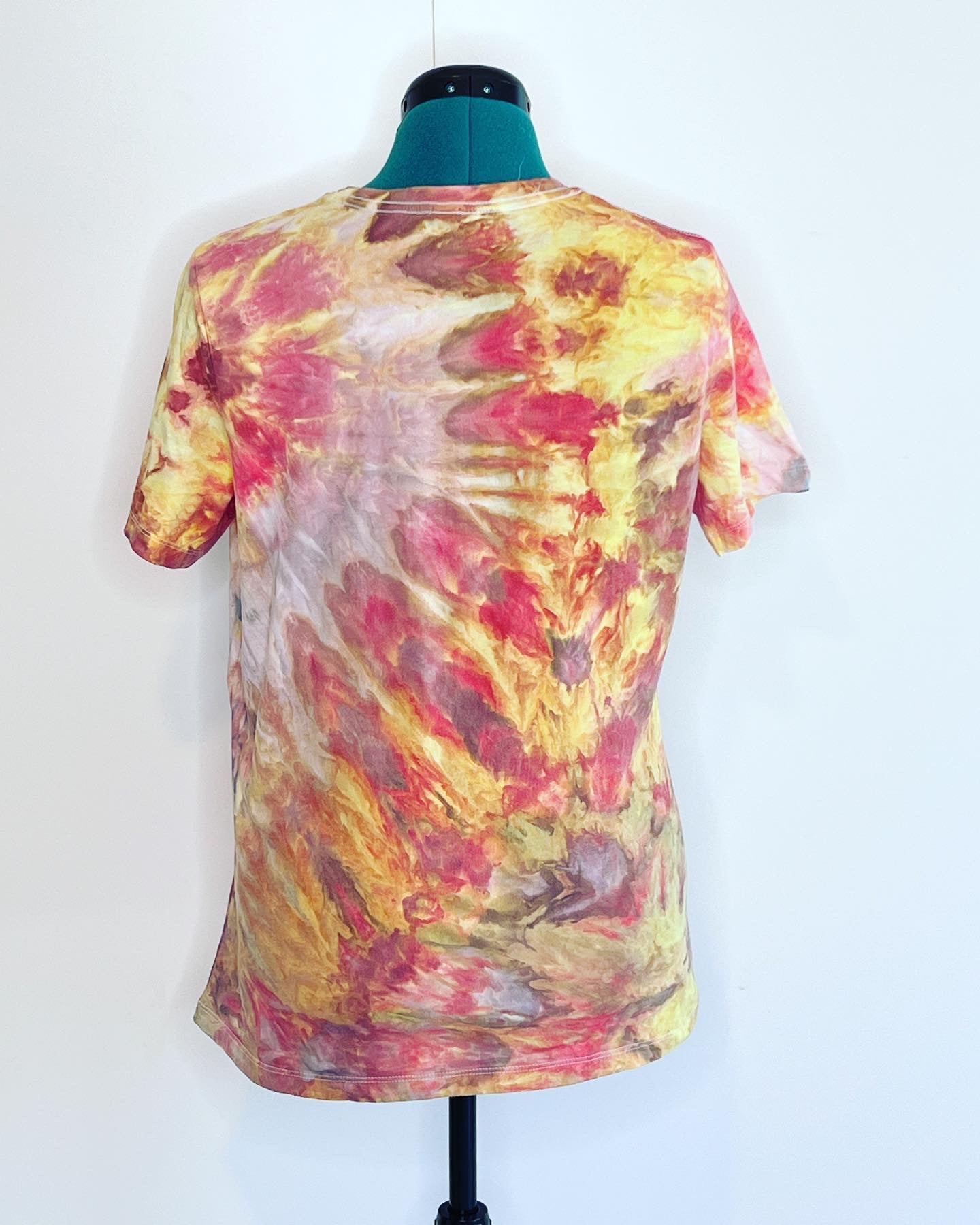 Ice dyed t-shirt- fire walk with me