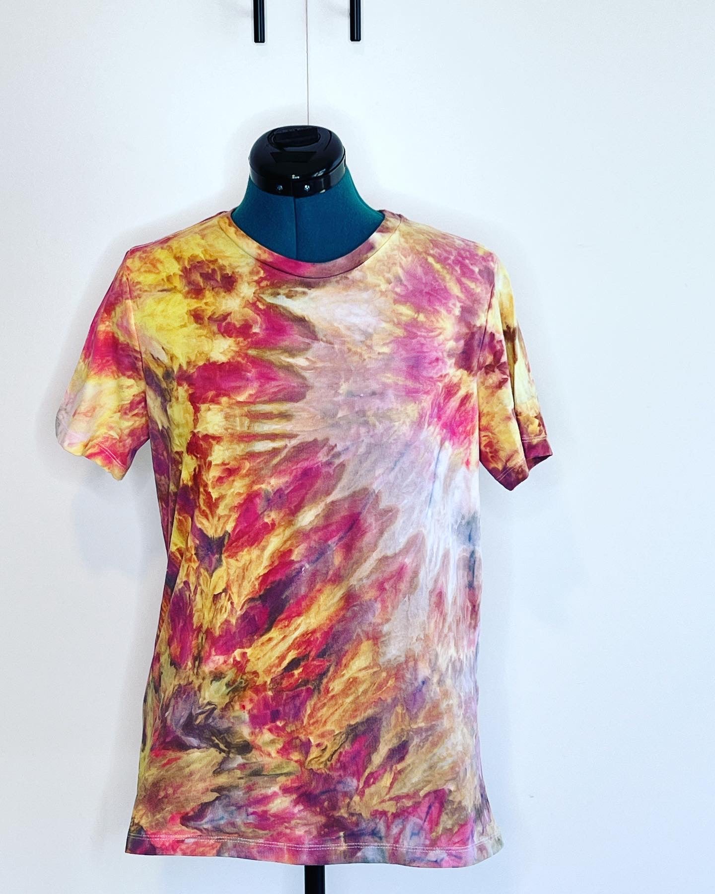 Ice dyed t-shirt- fire walk with me