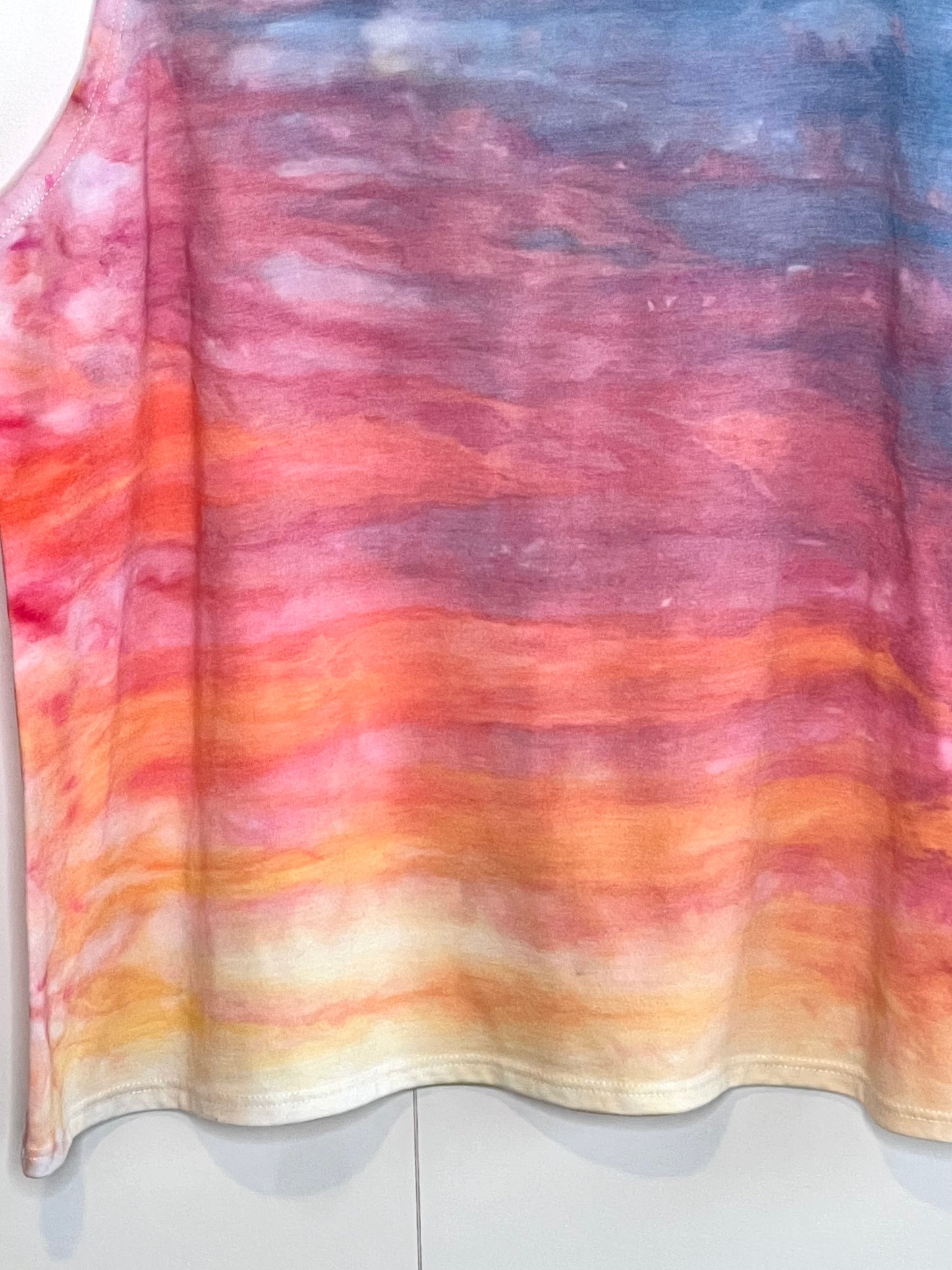 Sunrise ice dyed t-shirt