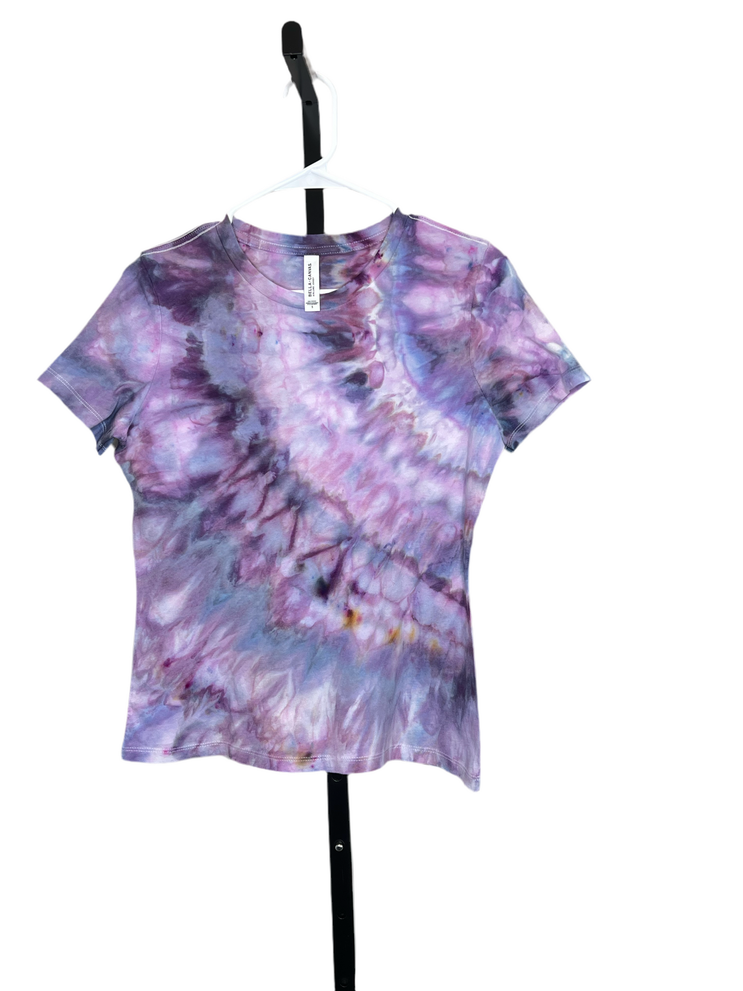 Purple and blue geode t shirt- multiple sizes.