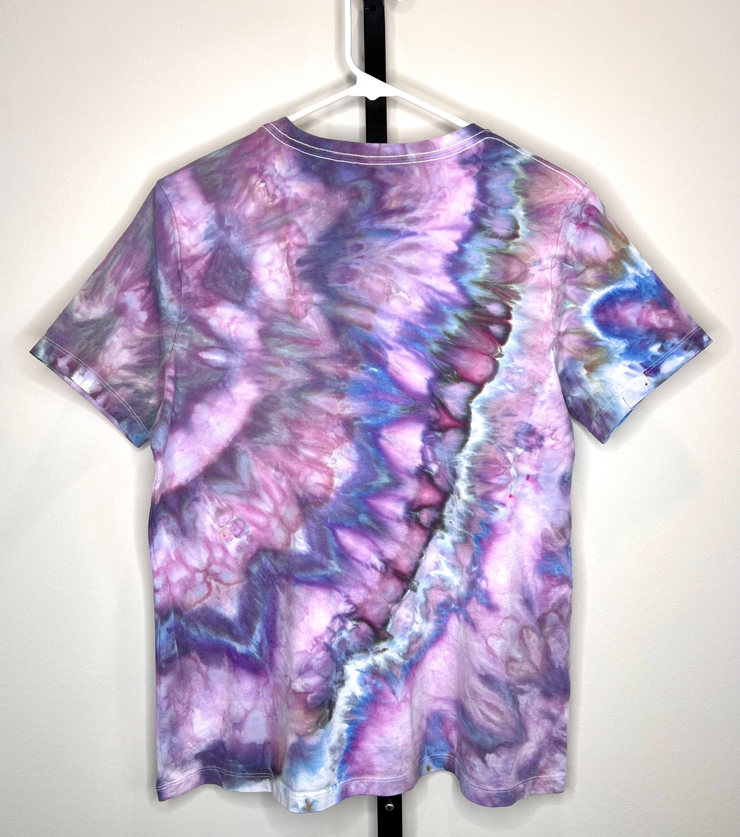 Purple and blue geode t shirt- multiple sizes.