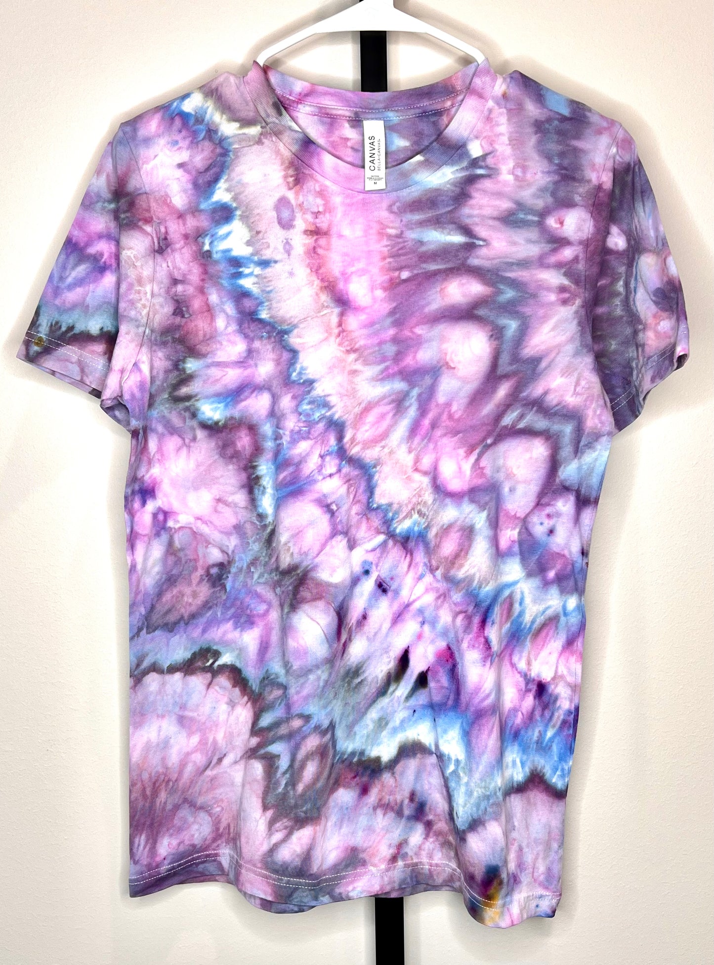 Purple and blue geode t shirt- multiple sizes.