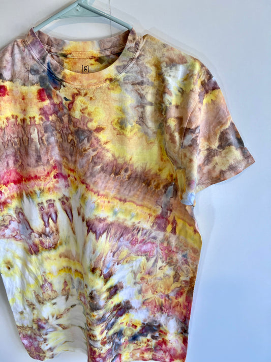 Ice dyed t-shirt- fire walk with me- unisex