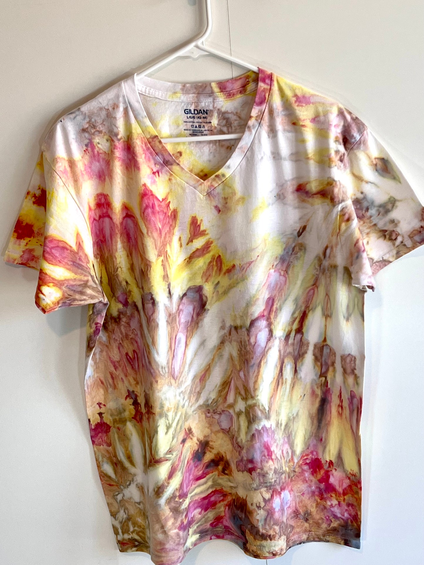 Ice dyed t-shirt- fire walk with me- unisex