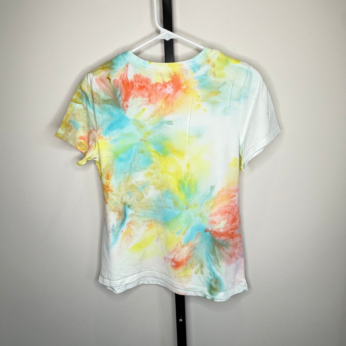 Tropical Breeze abstract ice dyed shirt- Small