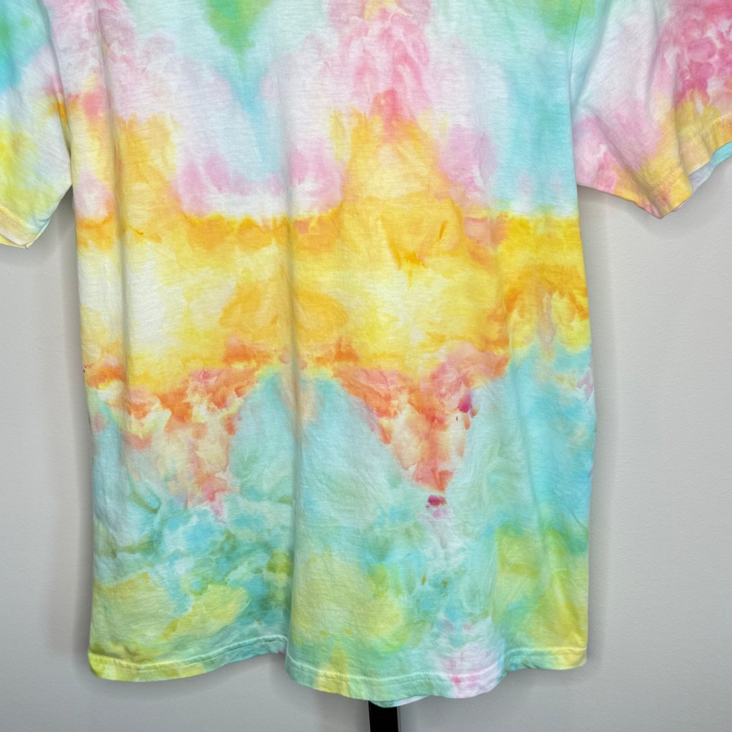 Tropical Breeze ice dyed  t-shirt- unisex Medium