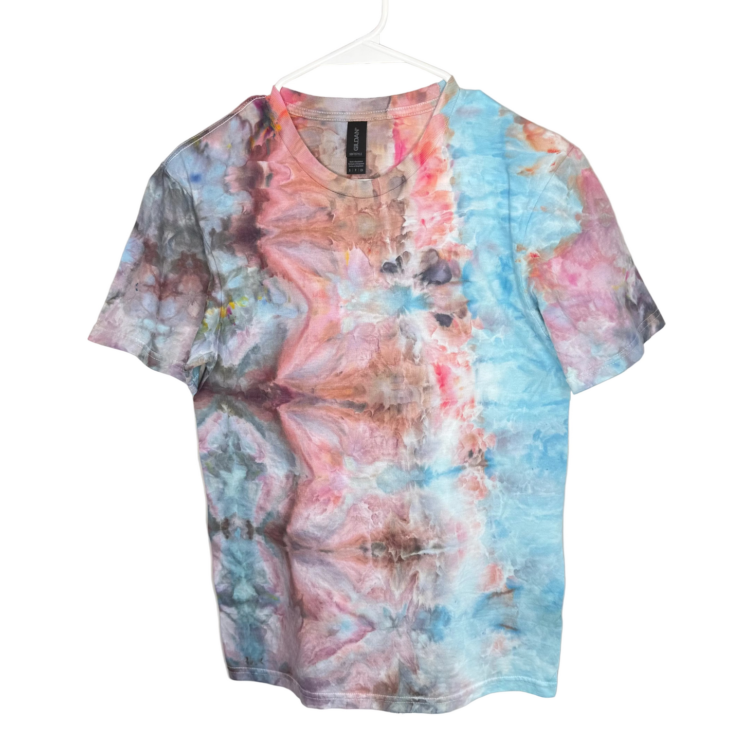 Stormy Nebula ice dyed  t-shirt- unisex Small