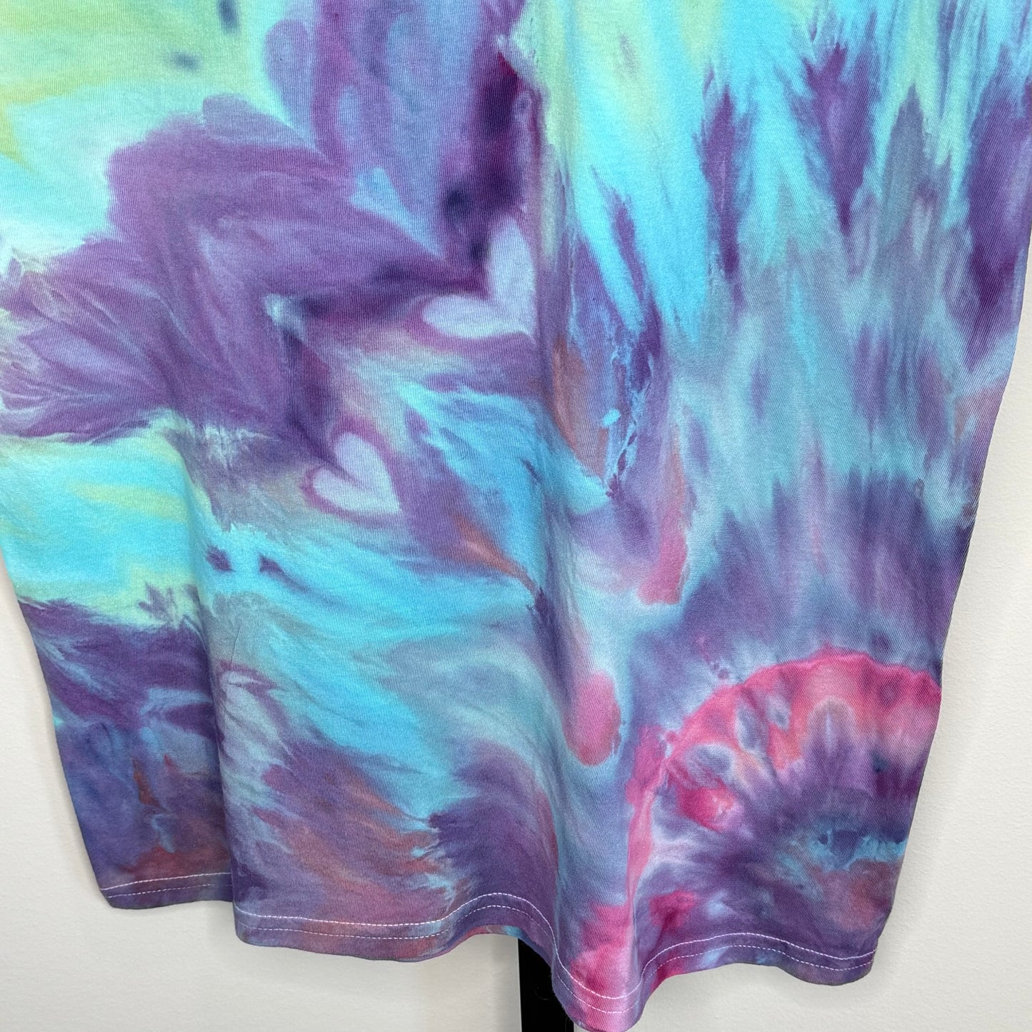 Arctic wildflower ice dyed  t-shirt- unisex Medium