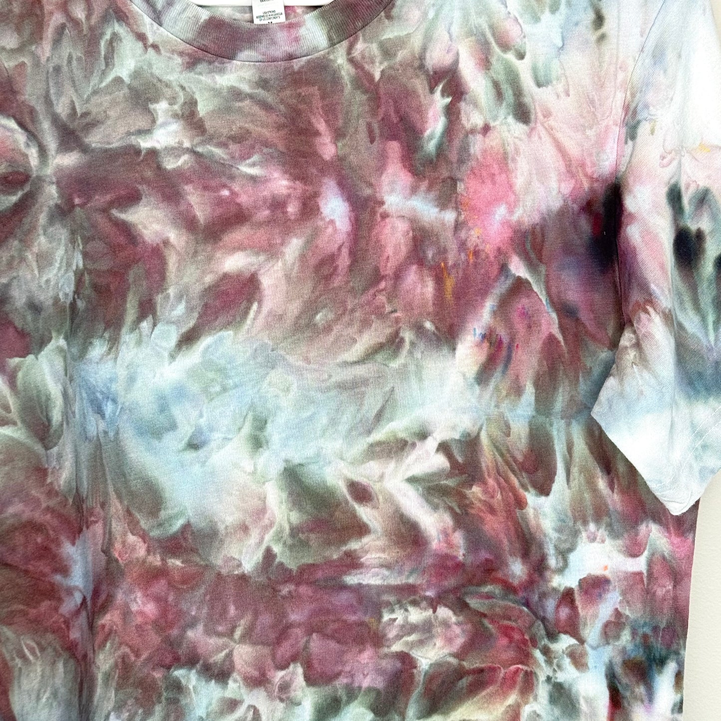 Ashes to Ashes ice dyed  t-shirt- unisex Medium