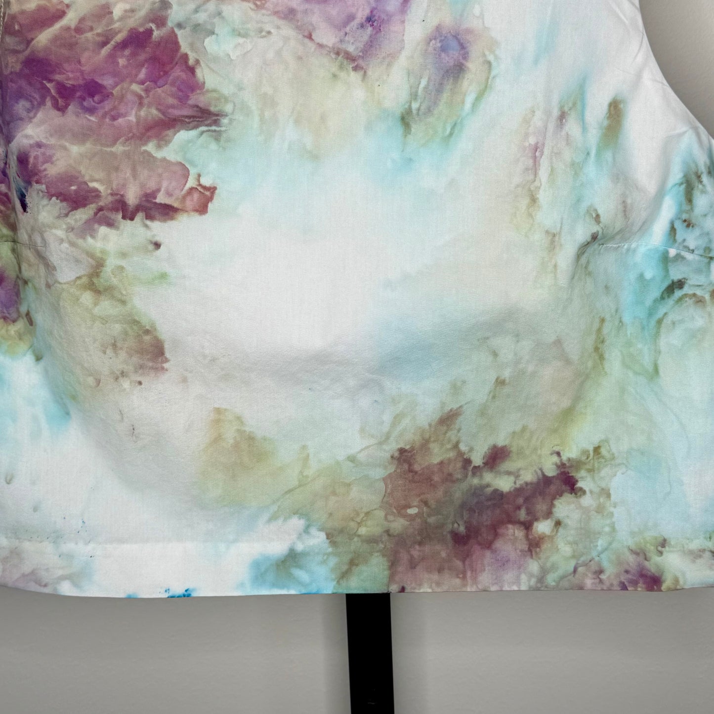Alchemist abstract ice dyed sleeveless shirt- Medium