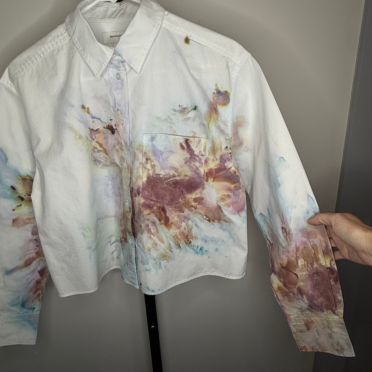 Alchemist abstract ice dyed Shirt- Small