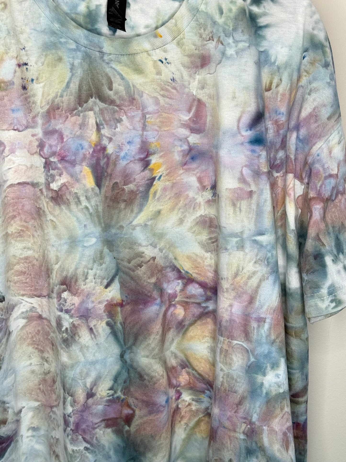 Camel storm ice dyed  t-shirt- unisex 2X-Large (Copy)