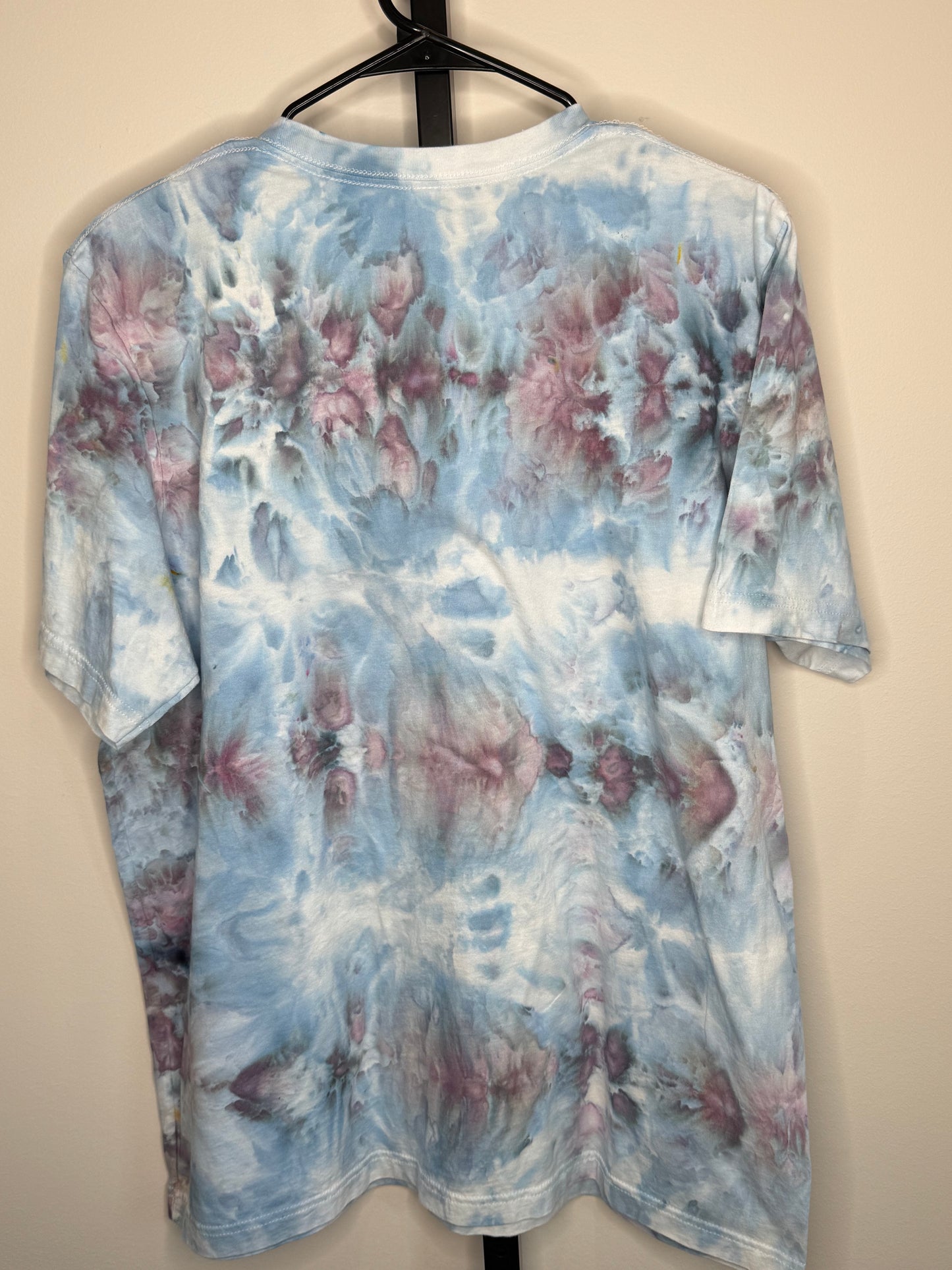 snow Maiden ice dyed  t-shirt- unisex X-Large