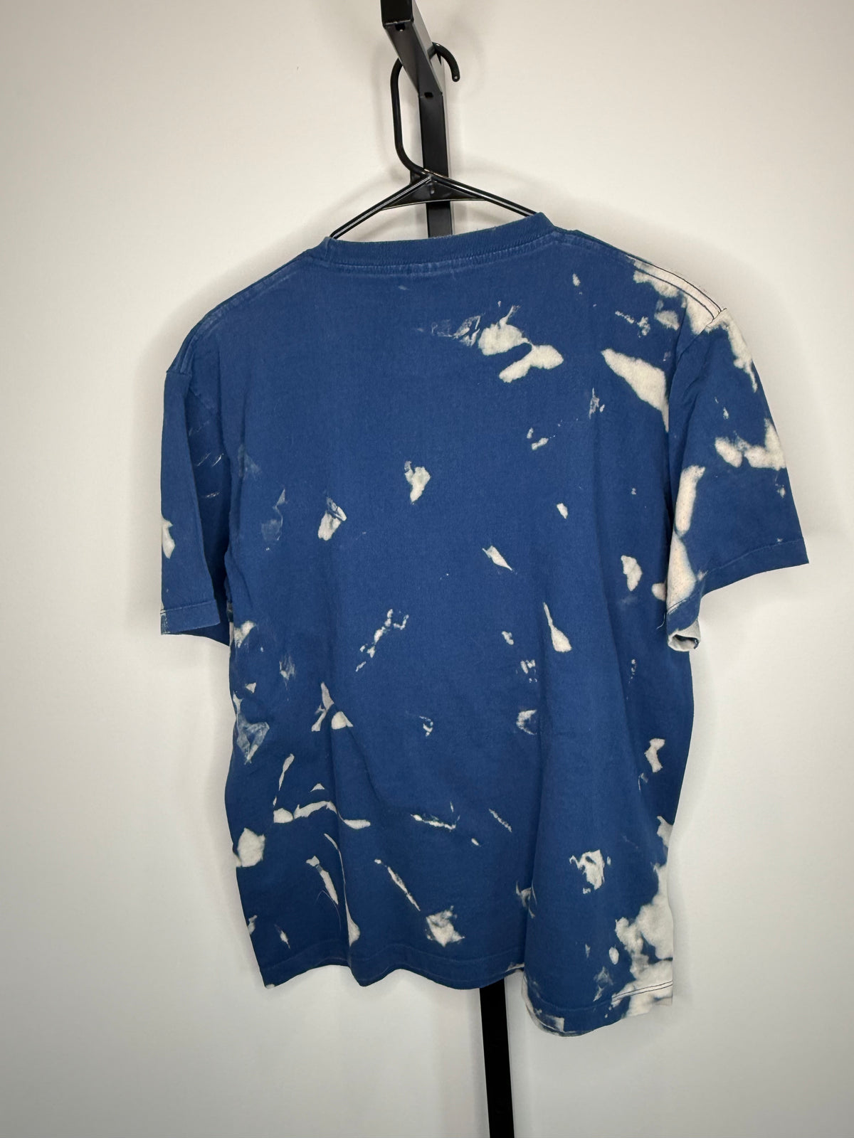 navy reverse dyed  t-shirt- unisex Large