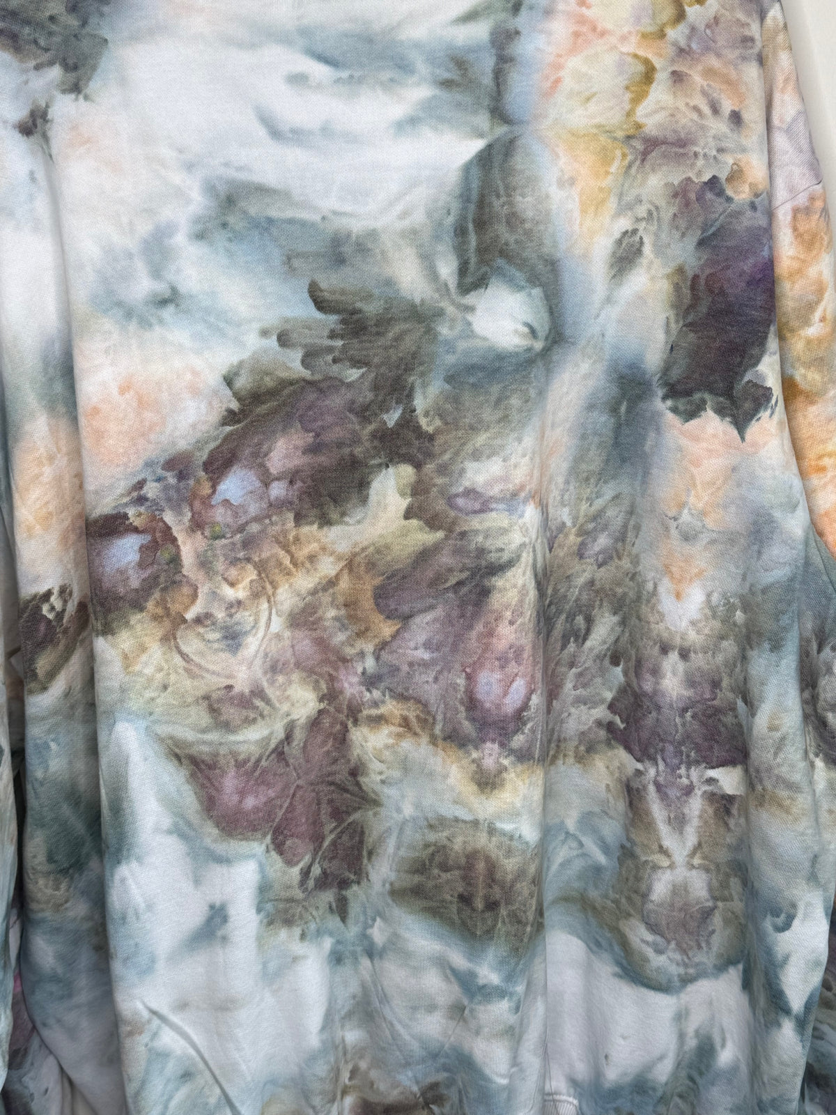 Camel Storm ice dyed unisex sweatshirt. 2xl