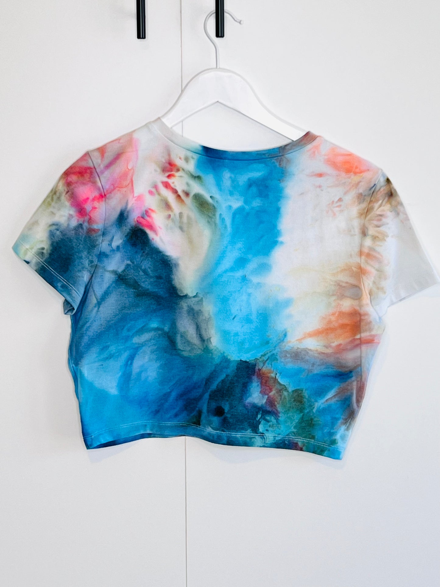 Monet ice dyed crop top-X-Large