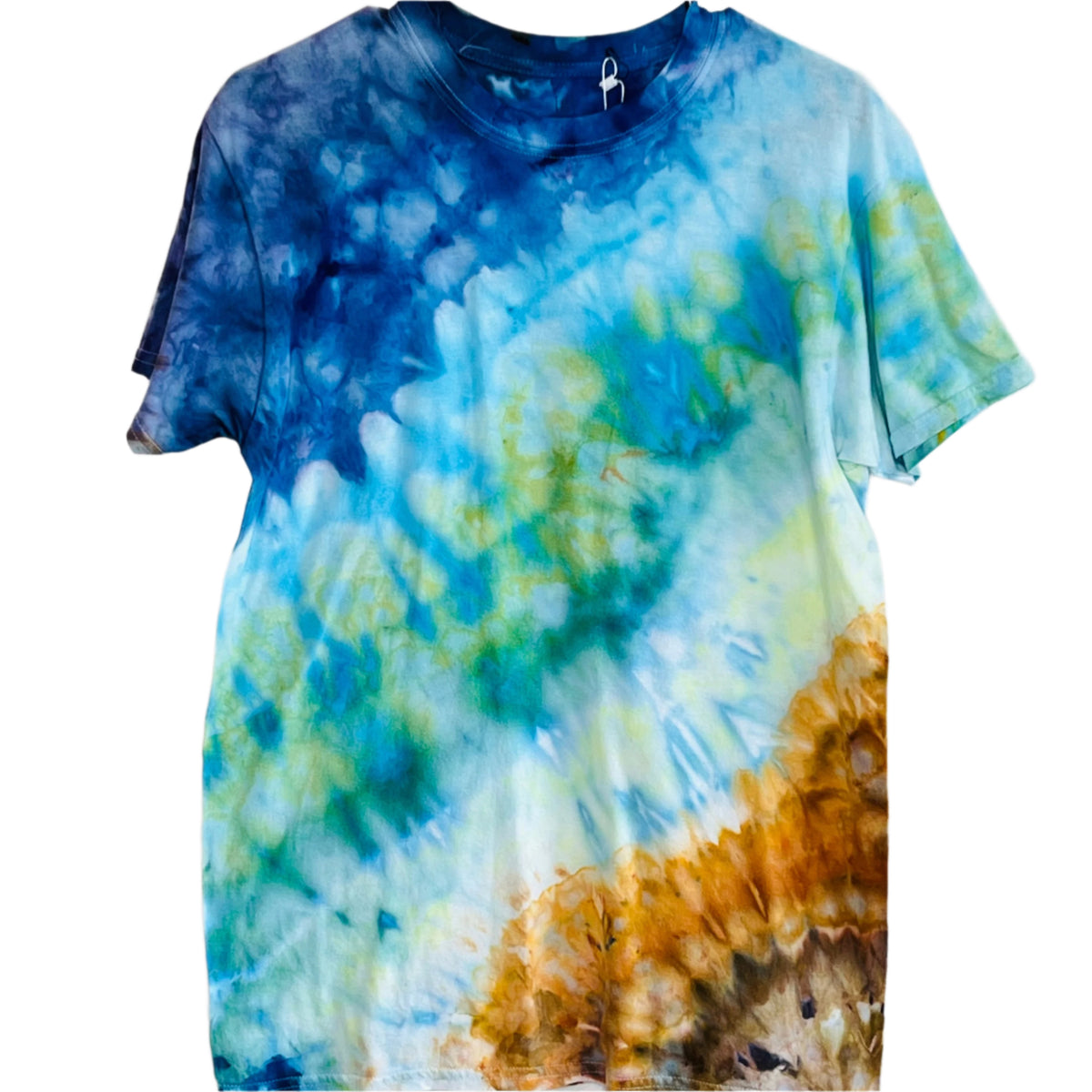 Beach vibes ice dyed t-shirt- tie dyed Unisex Medium – Movement 