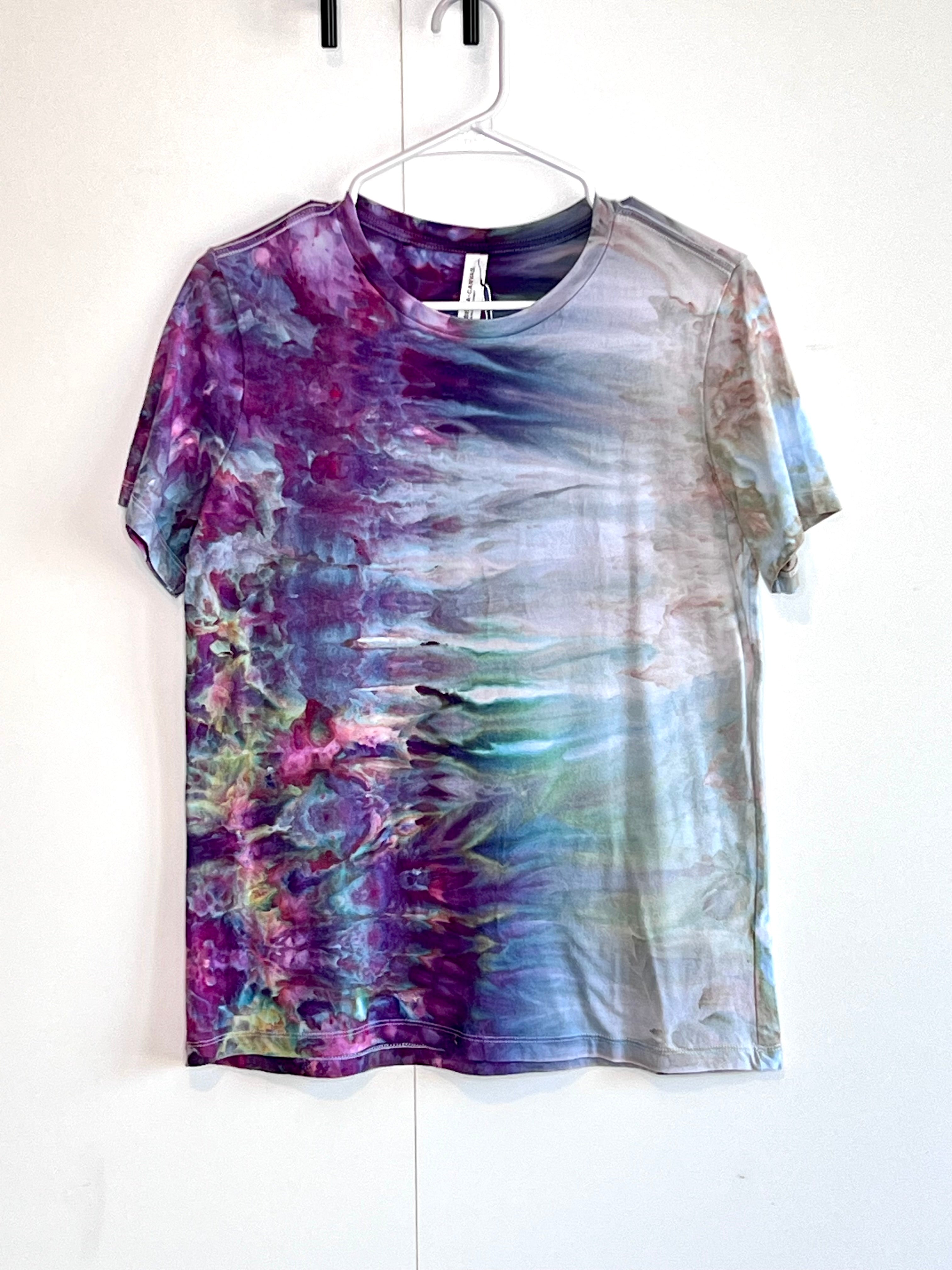 Strawberry fade ice dyed t-shirt- Medium – Movement Design Co