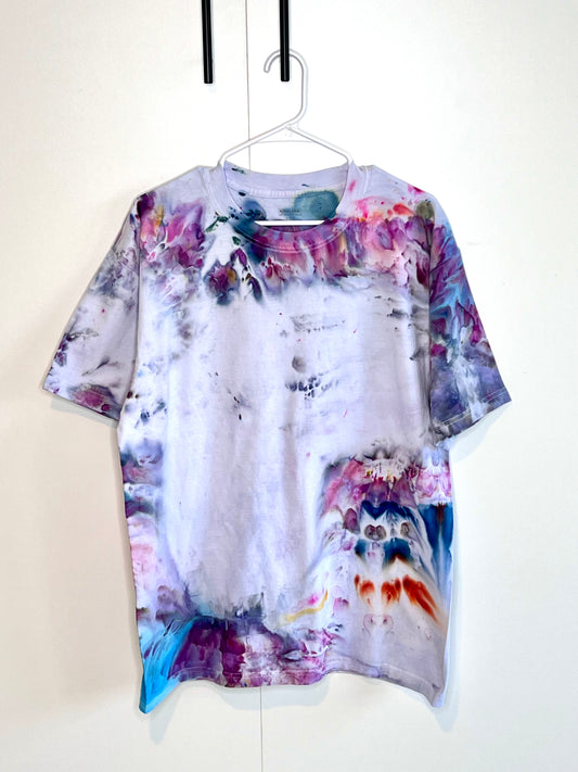Black Cherry ice tie dye t shirt- large
