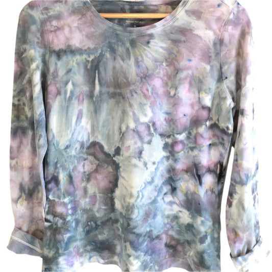 Iris ice dyed long sleeve t-shirt
