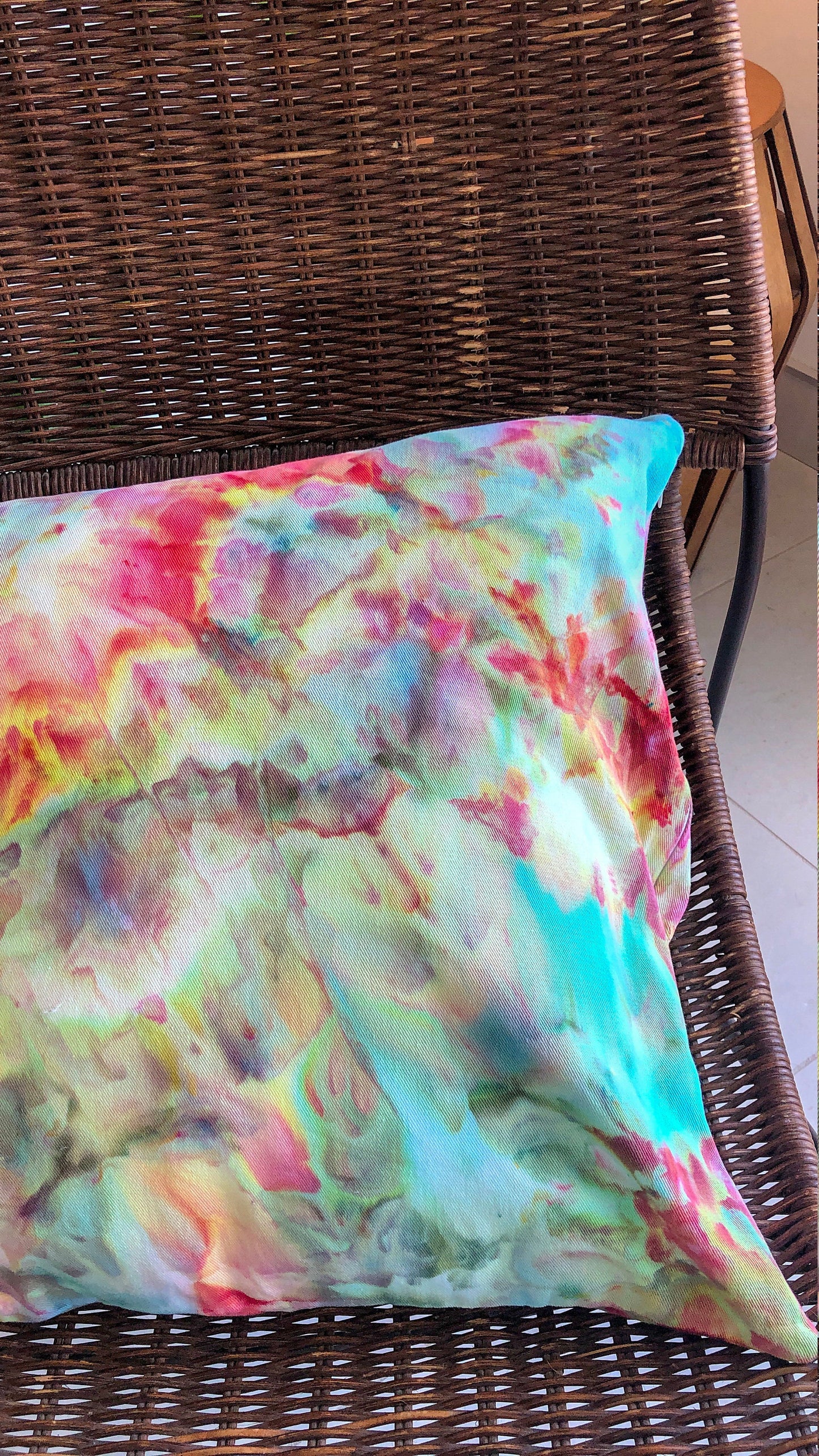 Ice dyed pillowcase cover- Molikini