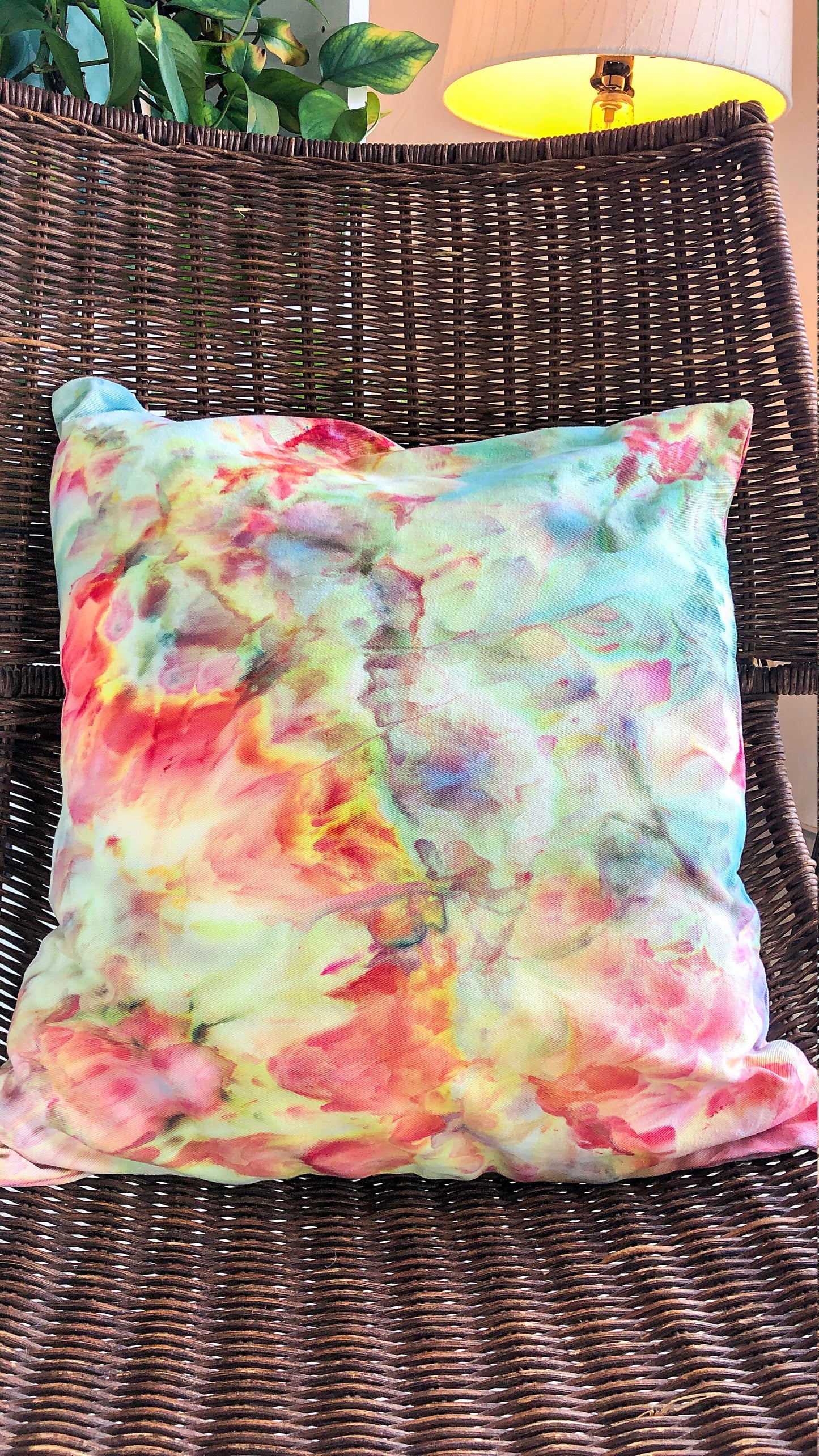 Ice dyed pillowcase cover- Molikini