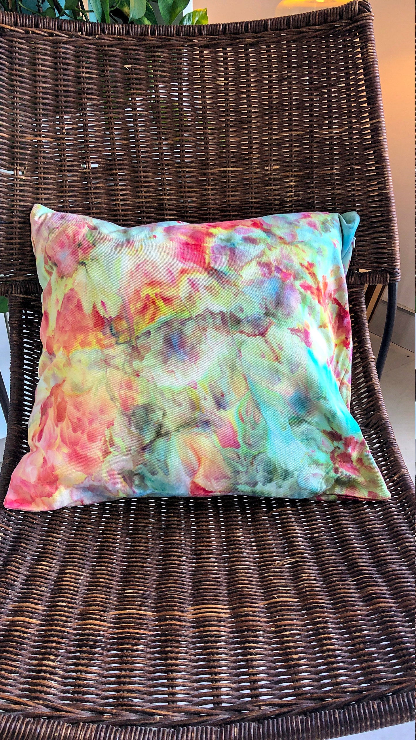 Ice dyed pillowcase cover- Molikini