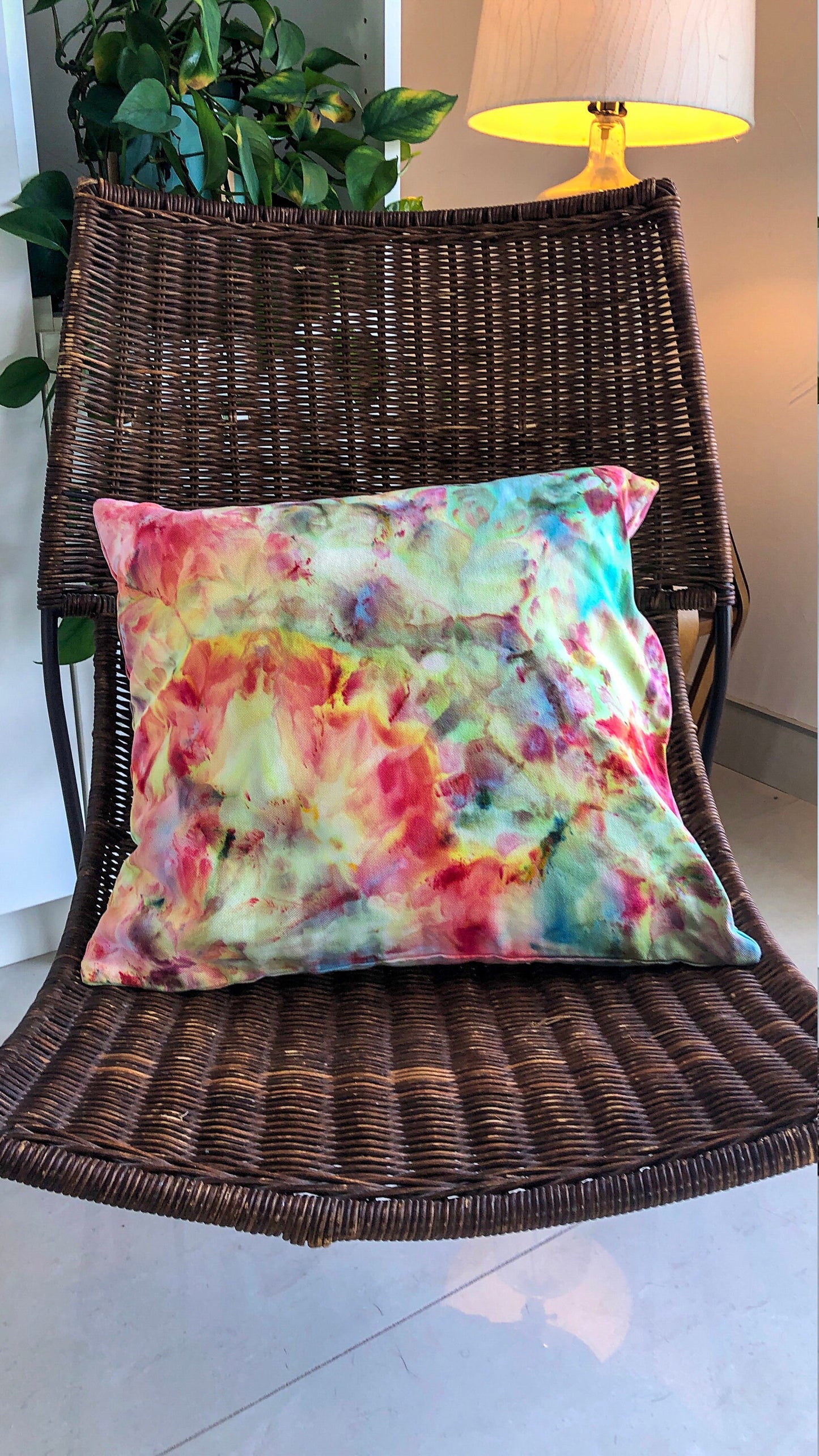 Ice dyed pillowcase cover- Molikini