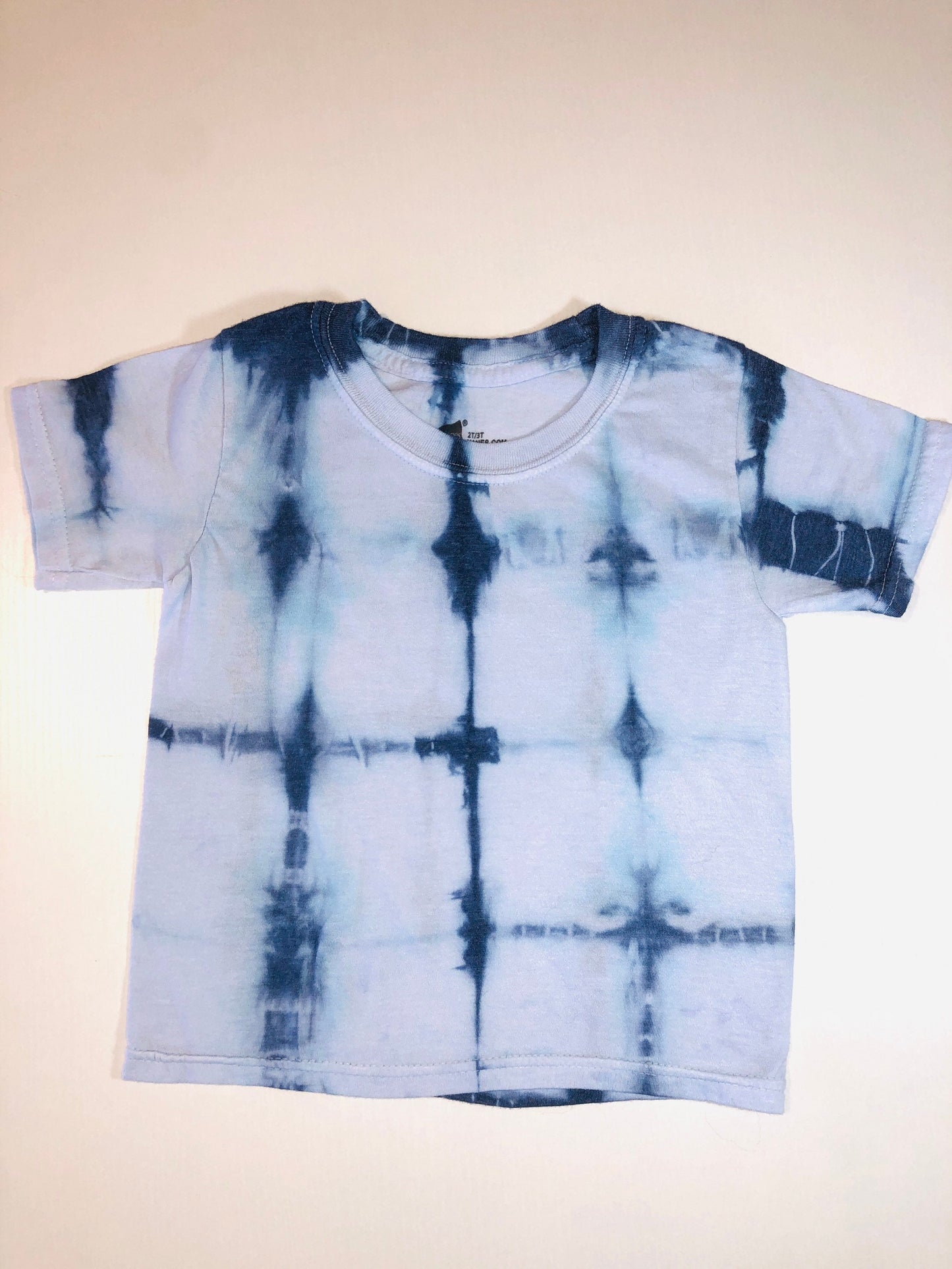 Organic indigo shibori tie dye onesies/ t- shirts- all sizes