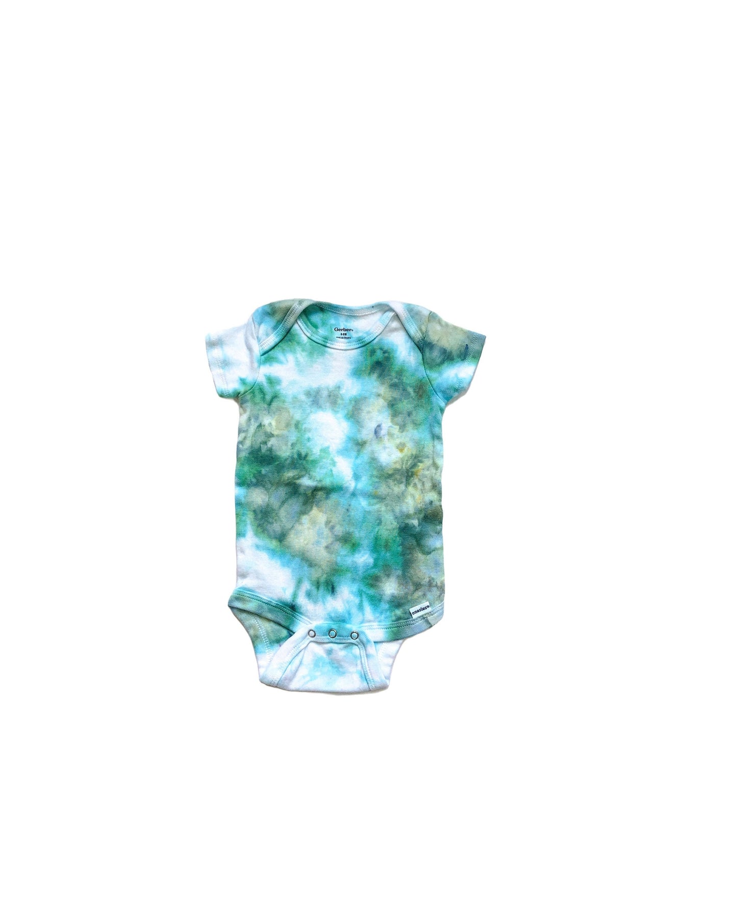 Organic tie dye onesies 6-9 mo