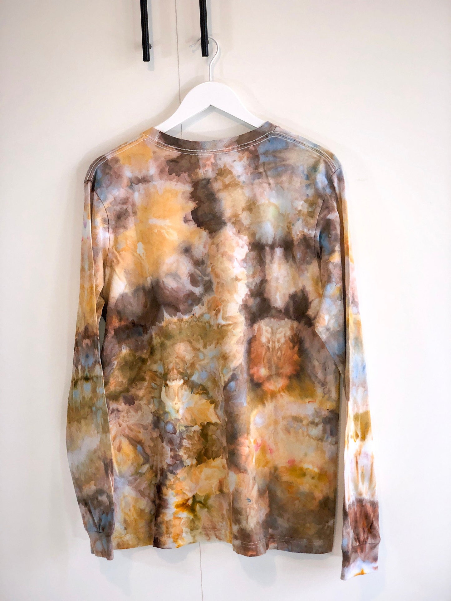 Fall foliage ice dyed shirt- mens/ unisex