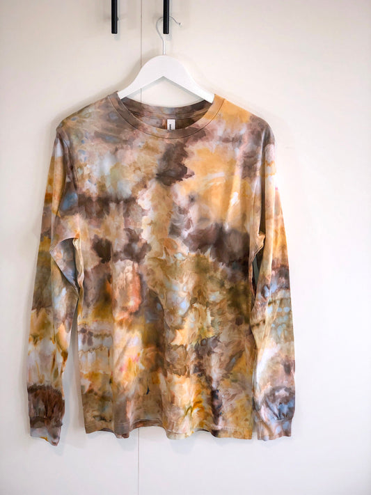 Fall foliage ice dyed shirt- mens/ unisex