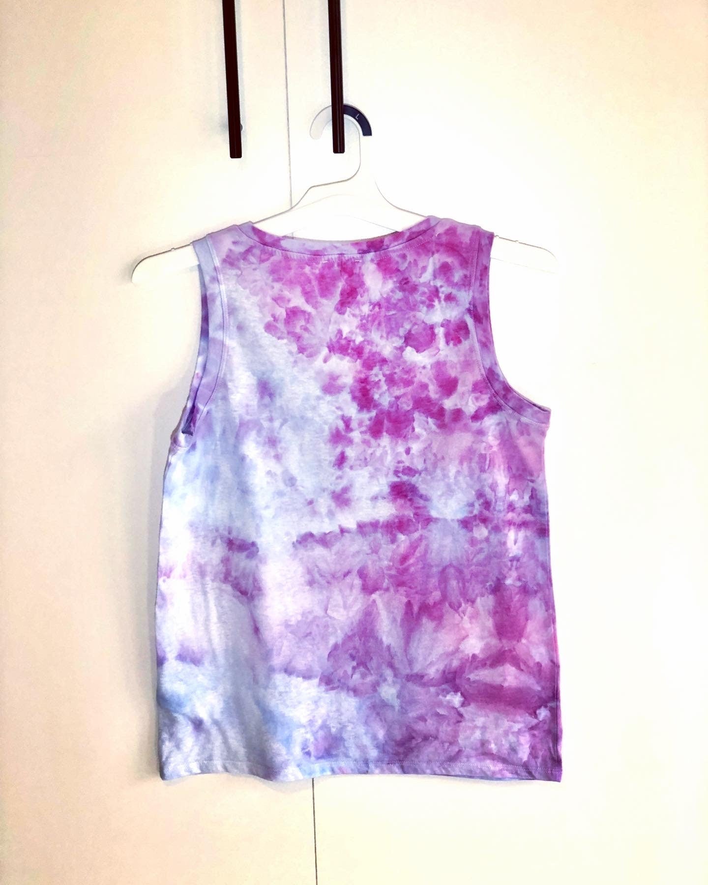 Purple fade tank top